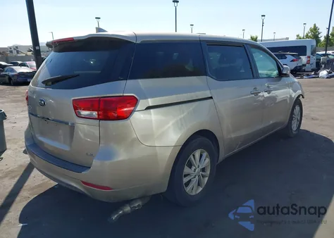 2017 Kia Sedona Lx from USA, damaged, VIN KNDMB5C14H6244871